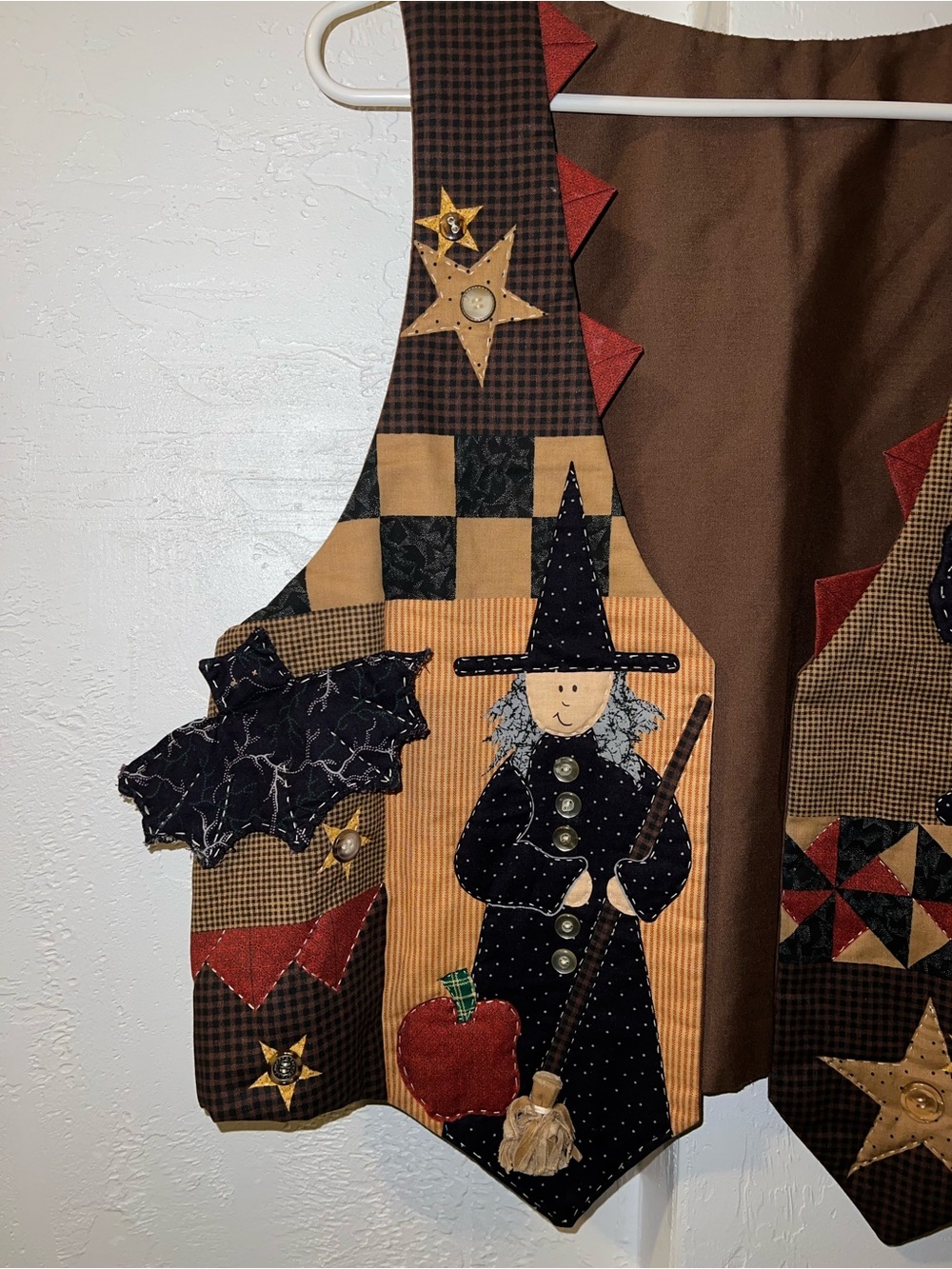 Vintage Hand-Made Halloween Vest - Picture 2 of 7